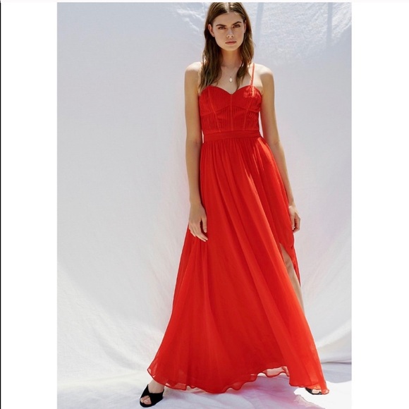 Fame And Partners Pleated Maxi Dress - Picture 3 of 7
